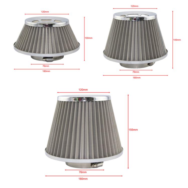 Medium Car Air Filter High Flow Mushroom-Head Engine Intake Modified Cartridge - Air Intake System by buy2fix | Online Shopping UK | buy2fix