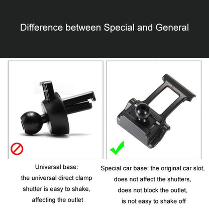 For MorrisGarages Car-Mounted Special Mobile Phone Navigation Bracket Base, Model: 17-21 MG6 - Special Car Holders by buy2fix | Online Shopping UK | buy2fix