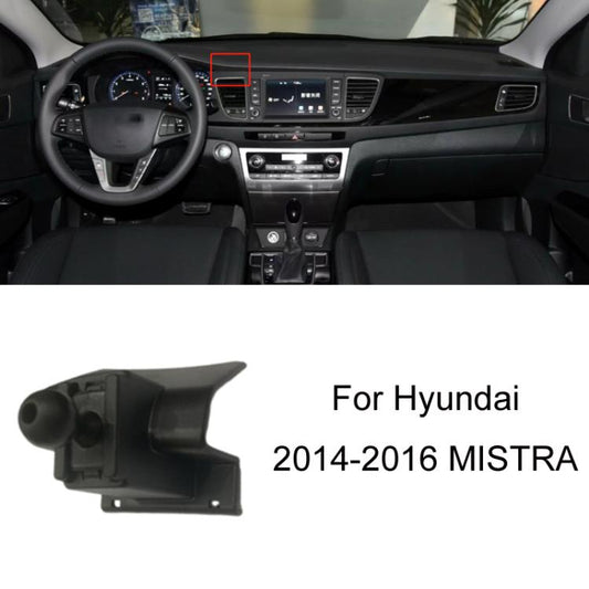 For Hyundai Car Special Mobile Navigation Bracket Base, Model: 14-16 MISTRA - Special Car Holders by buy2fix | Online Shopping UK | buy2fix