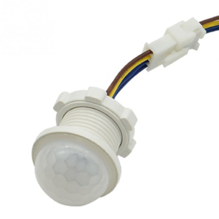 Indoor Outdoor Infrared Light Motion Sensor Time Delay PIR Switch LED Sensitive Night Lamp, AC 220V - Sensor LED Lights by buy2fix | Online Shopping UK | buy2fix