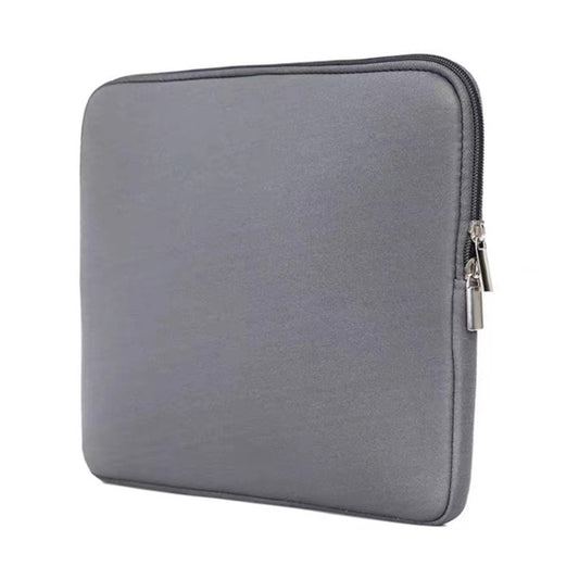 15.6 inch Laptop Solid Color Sleeve Bag (Grey) - 15.6 - 17 inch by buy2fix | Online Shopping UK | buy2fix