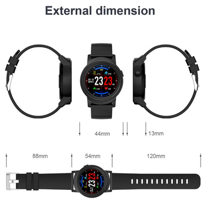 DK02 1.3 inches IPS Color Screen Smart Bracelet IP67 Waterproof, Support Call Reminder /Heart Rate Monitoring /Sleep Monitoring / Sedentary Reminder(Black) - Smart Wear by buy2fix | Online Shopping UK | buy2fix