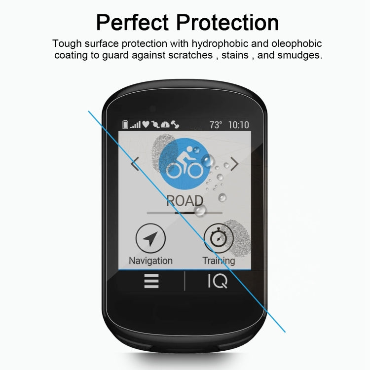For Garmin Edge 830 0.26mm 2.5D 9H Tempered Glass Film Screen Protector - Screen Protector by buy2fix | Online Shopping UK | buy2fix