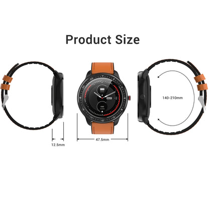 Z06 Fashion Smart Sports Watch, 1.3 inch Full Touch Screen, 5 Dials Change, IP67 Waterproof, Support Heart Rate / Blood Pressure Monitoring / Sleep Monitoring / Sedentary Reminder (Black Red) - Smart Wear by buy2fix | Online Shopping UK | buy2fix