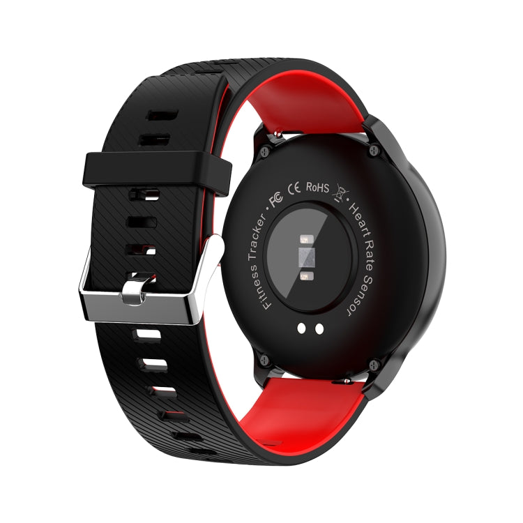 Z06 Fashion Smart Sports Watch, 1.3 inch Full Touch Screen, 5 Dials Change, IP67 Waterproof, Support Heart Rate / Blood Pressure Monitoring / Sleep Monitoring / Sedentary Reminder (Black Red) - Smart Wear by buy2fix | Online Shopping UK | buy2fix