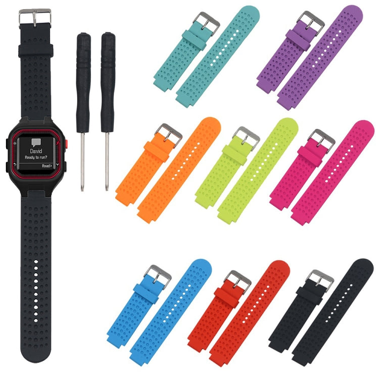 Male Adjustable Watch Band for Garmin Forerunner 25(Sky Blue) - Smart Wear by buy2fix | Online Shopping UK | buy2fix