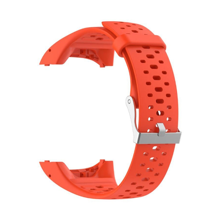 Silicone Sport Watch Band for POLAR M400 / M430(Orange) - Smart Wear by buy2fix | Online Shopping UK | buy2fix