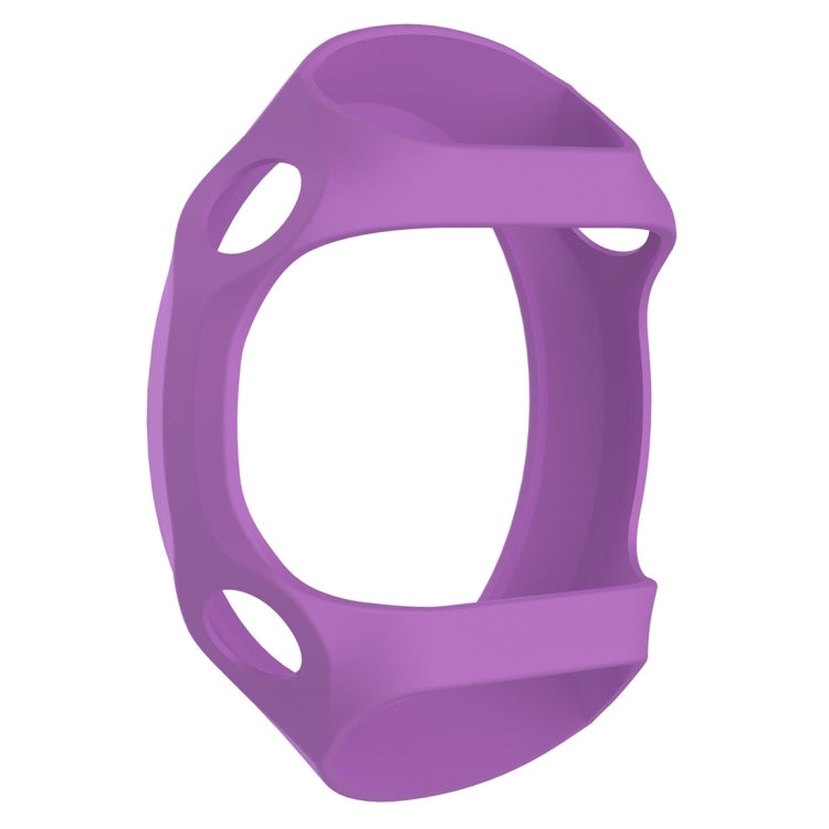 Smart Watch Silicone Protective Case for Garmin Forerunner 610(Purple) - Screen Protector by ENKAY | Online Shopping UK | buy2fix