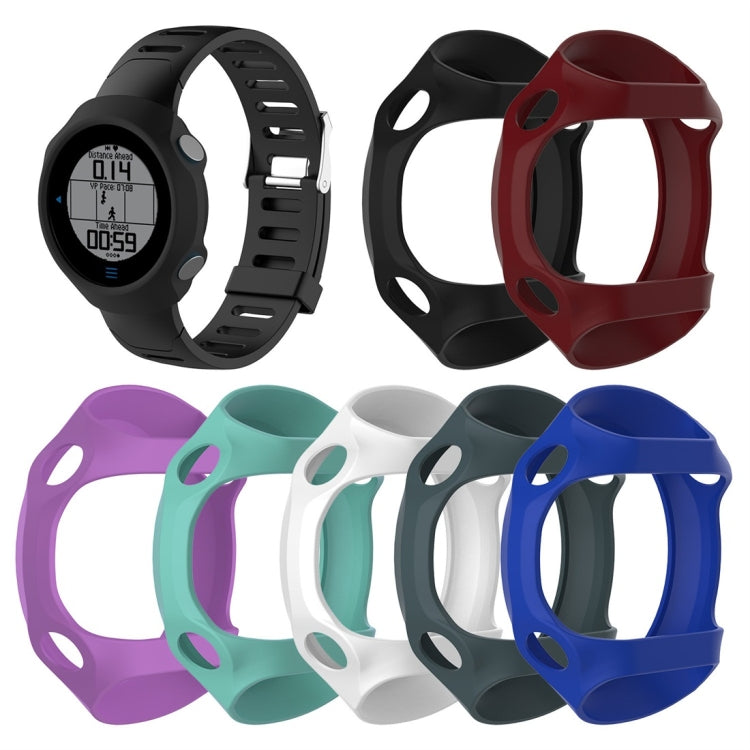 Smart Watch Silicone Protective Case for Garmin Forerunner 610(Purple) - Screen Protector by ENKAY | Online Shopping UK | buy2fix