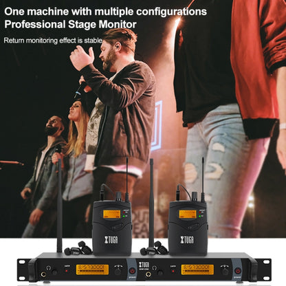 IEM1200 Wireless Transmitter 6 Bodypack Stage Singer In-Ear Monitor System(US Plug) - Consumer Electronics by buy2fix | Online Shopping UK | buy2fix