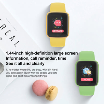 Y68M 1.44 inch Smart Watch, Support Heart Rate Blood Pressure Blood Oxygen Monitoring (Blue) - Smart Wear by buy2fix | Online Shopping UK | buy2fix