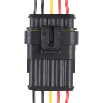 10pcs 5P Car Waterproof Plug Car Connector Plug-In, Length：10cm - Cables & Connectors by buy2fix | Online Shopping UK | buy2fix