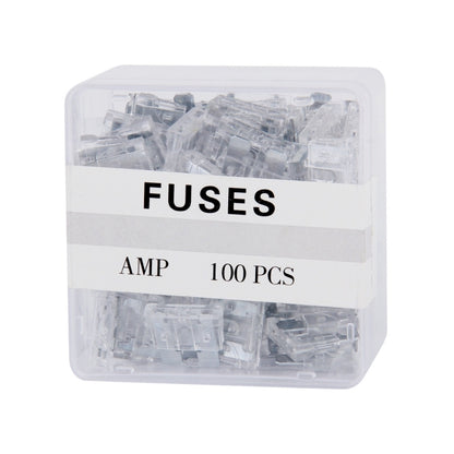 100 PCS 12V Car Add-a-circuit Fuse Tap Adapter Blade Fuse Holder (Big Size)(Transparent) - In Car by buy2fix | Online Shopping UK | buy2fix