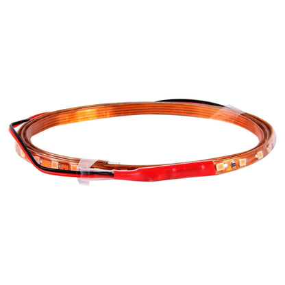 5 PCS Flow Style 45 LED 3528 SMD Waterproof Flexible Car Strip Light for Car Decoration, DC 12V, Length: 90cm(Red Light) - Decorative Lights by buy2fix | Online Shopping UK | buy2fix