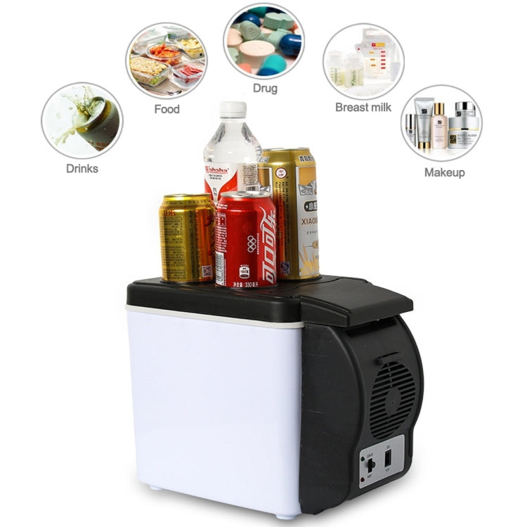 Car Auto 48W Portable Multi-Function Cooling and Warming 6L Low Noise Refrigerator for Car and Home, Cord Length: 1.8m - In Car by buy2fix | Online Shopping UK | buy2fix