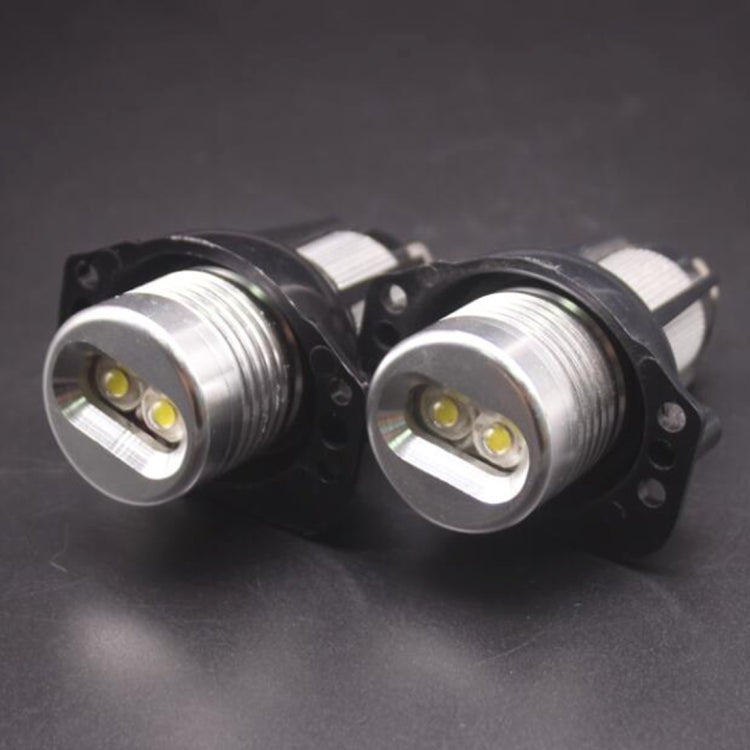 2 PCS DC 12-24V 6W 800LM 2-LED Car Angel Eyes Light Bulb for BMW E90/E91, (White Light) - Eagle Eye Lamps by buy2fix | Online Shopping UK | buy2fix