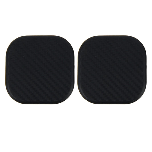 2 PCS Car Vehicle Carbon Fiber Texture Dashboard Anti-slip Pad Mat for Phone / GPS/ MP4/ MP3, Size: 6.5*6.5*0.3cm - Car Anti-Slip Mats by 3R | Online Shopping UK | buy2fix