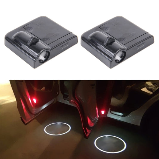 2 PCS LED Ghost Shadow Light Car Door LED Laser Welcome Decorative Lights Display Logo for Smart Car Brand - Door Lights by buy2fix | Online Shopping UK | buy2fix