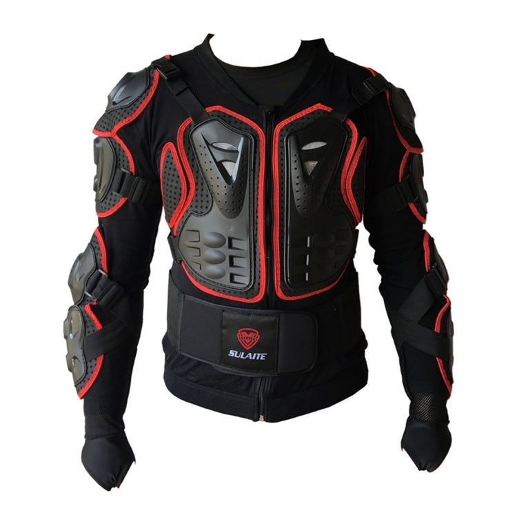 SULAITE BA-03 SUV Motorbike Bicycle Outdoor Sports Armor Protective Jacket, Size: XXL(Red) - Protective Gear by SULAITE | Online Shopping UK | buy2fix