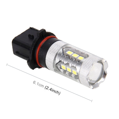 2 PCS P13W DC 12V 5W 250LM Auto Car Fog Lights with 16 SMD-2835 LED Bulbs (White Light) - Fog / Driving Lights by buy2fix | Online Shopping UK | buy2fix