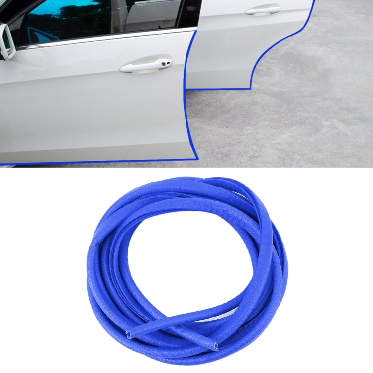 5m Rubber Car Side Door Edge Protection Wire Guards Cover Trims Stickers(Blue) - Anti Collision Sticker by buy2fix | Online Shopping UK | buy2fix