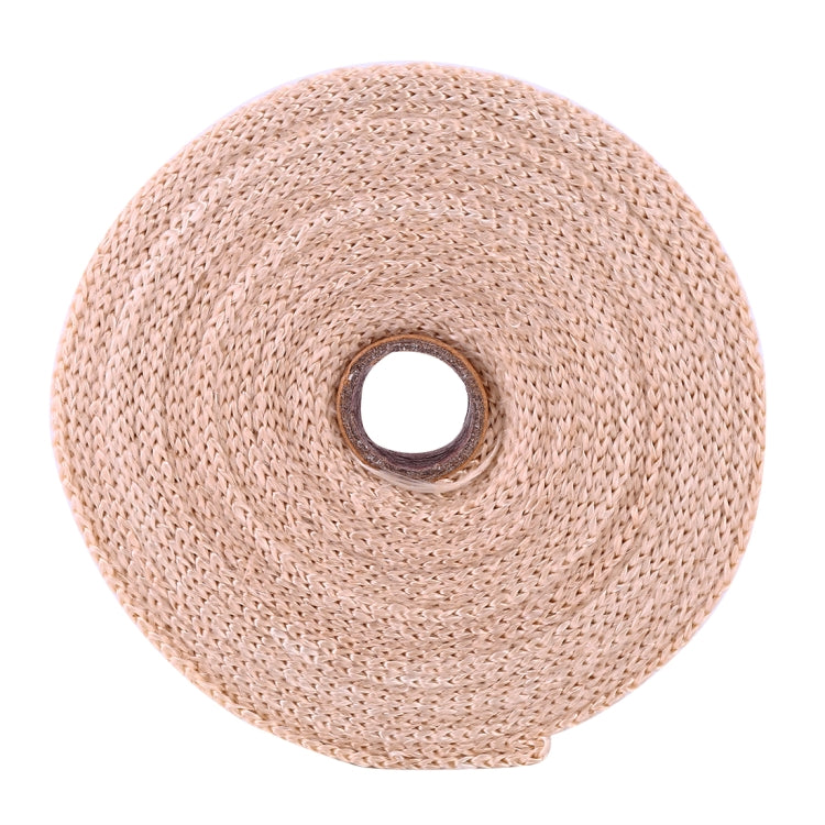 10m Cotton Material Exhaust Wrap Auto Motorcycle Exhaust Heat Shield Wrap Heat Resistant Wrap, Random Color Delivery - In Car by buy2fix | Online Shopping UK | buy2fix