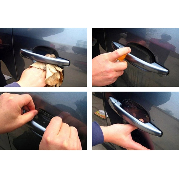 4 PCS Car Auto OPVC Door Bowl Handle Anti-scratch Protective Film for Nissan - Auto Film by buy2fix | Online Shopping UK | buy2fix