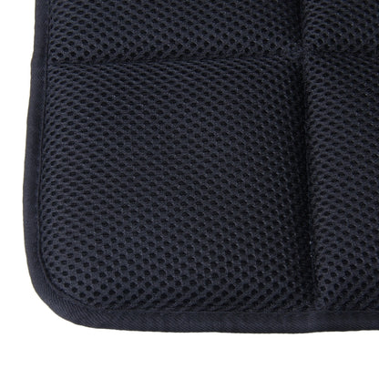 Universal Breathable Four Season Auto Ice Blended Fabric Mesh Seat Cover Cushion Pad Mat for Car Supplies Office Chair(Black) - Seat Accessories by buy2fix | Online Shopping UK | buy2fix