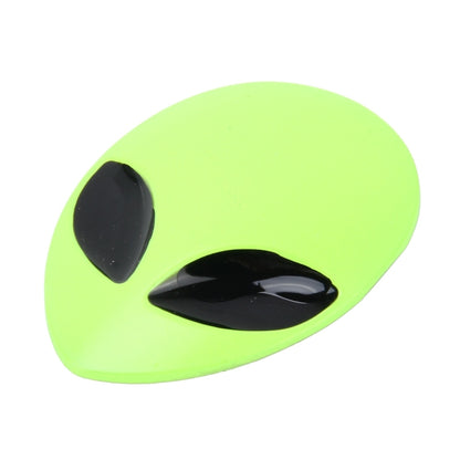 Wizard Head Shape Auto Sticker 3D Metal Fashion Car Stickers(Fluorescent Green Light) - Decorative Sticker by buy2fix | Online Shopping UK | buy2fix