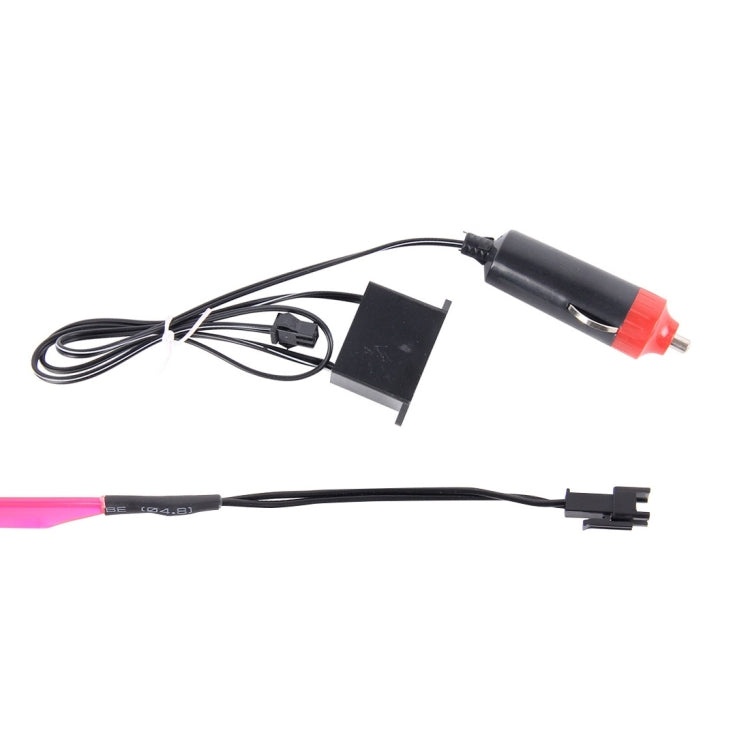 1M Cold Light Flexible LED Strip Light For Car Decoration(Pink Light) - Atmosphere lights by buy2fix | Online Shopping UK | buy2fix