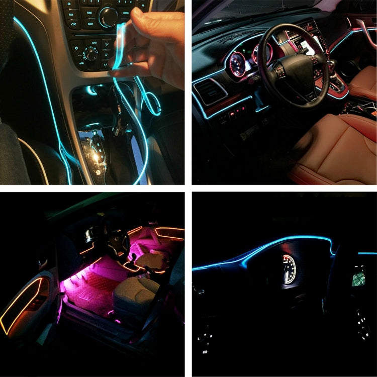 1M Cold Light Flexible LED Strip Light For Car Decoration(Green Light) - Atmosphere lights by buy2fix | Online Shopping UK | buy2fix