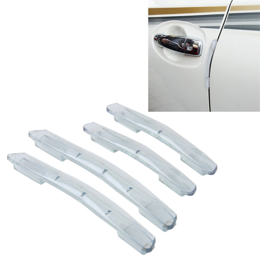 3R 3R-2103 4 PCS Rubber Car Side Door Edge Protection Guards Cover Trims Stickers(Transparent) - Anti Collision Sticker by 3R | Online Shopping UK | buy2fix