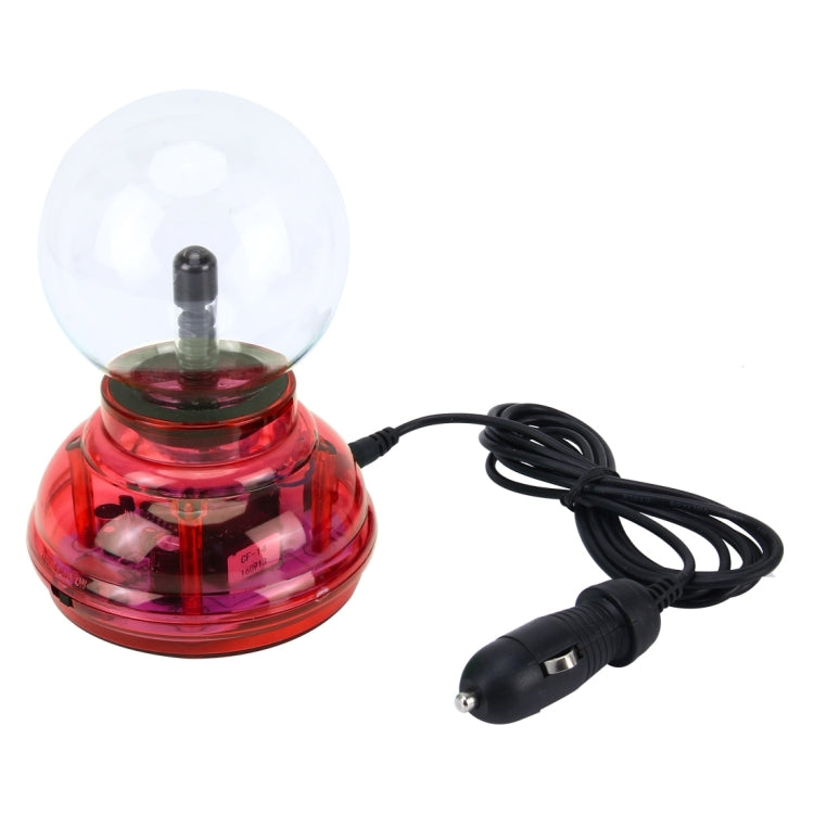 Car Auto Plasma Magic Ball Sphere Lightening Lamp with Hand-Touching Changing Pattern Model(Red) - Atmosphere lights by buy2fix | Online Shopping UK | buy2fix