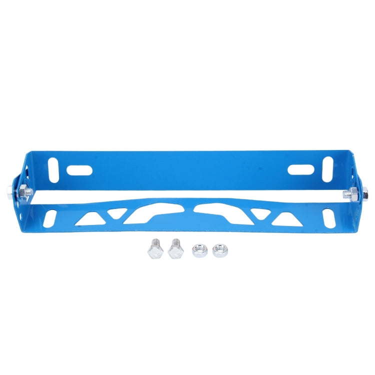 Car Auto Universal Aluminum Alloy Modified License Plate Frame Holder(Blue) - License Plate Covers & Frames by buy2fix | Online Shopping UK | buy2fix