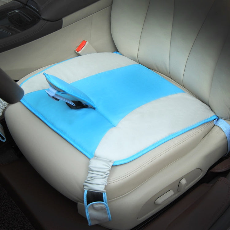 Car Safety Seat Protective Pad with Clip Back Abdominal Belt for Pregnant Woman (Sky Blue) - Seat Belts & Padding by buy2fix | Online Shopping UK | buy2fix