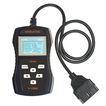 VS585 Car Mini Code Reader ODB2 Professional Fault Detector Diagnostic Tool - In Car by buy2fix | Online Shopping UK | buy2fix
