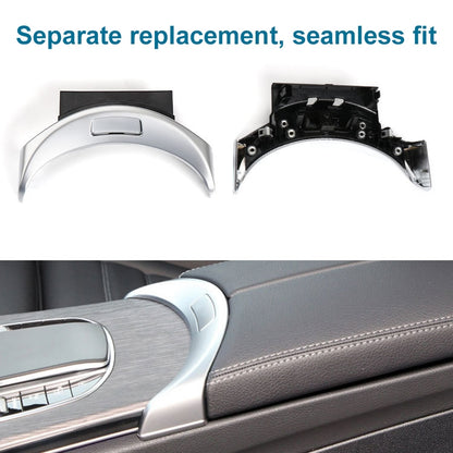 Car Armrest Box Switch Decorative Cover Armrest Button Frame for Mercedes-Benz W205 / W253 - In Car by buy2fix | Online Shopping UK | buy2fix