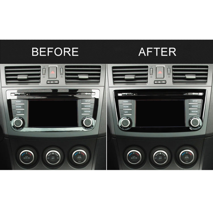 For Mazda 3 Axela 2010-2013 Car Navigation Insdie Frame Decorative Sticker, Left and Right Drive Universal - In Car by buy2fix | Online Shopping UK | buy2fix