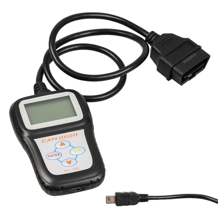 V851 Car Mini Code Reader OBD2 Fault Detector Diagnostic Tool - In Car by buy2fix | Online Shopping UK | buy2fix