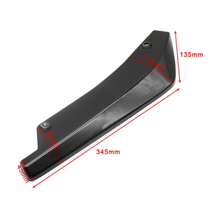 XH-6134 Black Car Universal Modified Rear Spoiler Anti-collision Protector Bar Strip Guard Sticker -  by buy2fix | Online Shopping UK | buy2fix