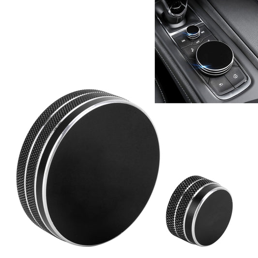 2 PCS Car Metal Central Control Knob Case for Cadillac (Black) -  by buy2fix | Online Shopping UK | buy2fix