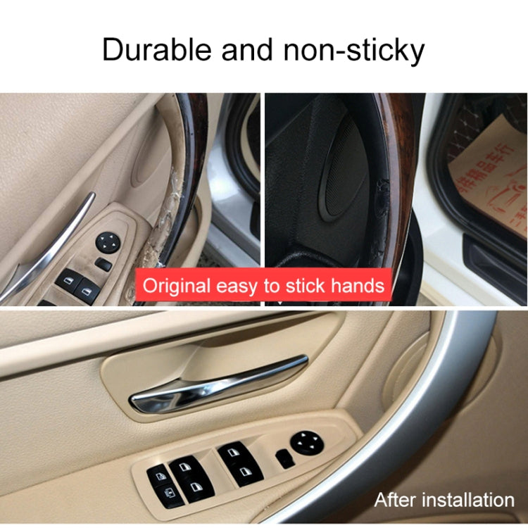 Car Left Front Side Inner Armrest Door Handle for BMW F30 / F35, Left and Right Drive Universal(Beige) - In Car by buy2fix | Online Shopping UK | buy2fix