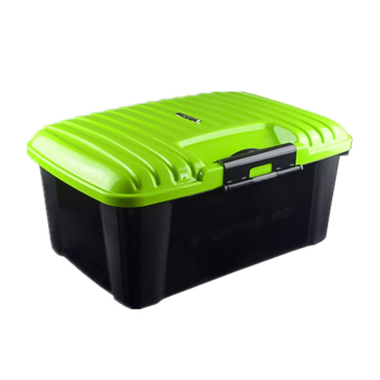 3R-2001 Car / Household Storage Box Sealed Box, Capacity: 40L (Green) - In Car by 3R | Online Shopping UK | buy2fix