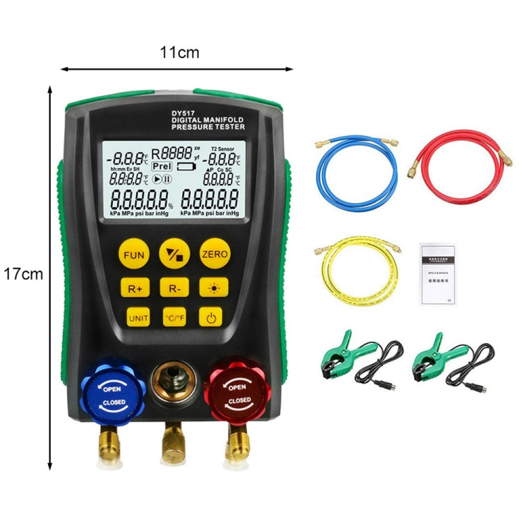 DUOYI DY517A Car Air Conditioning Diagnostic Instrument Temperature Monitor Fluoride Meter - Electronic Test by DUOYI | Online Shopping UK | buy2fix