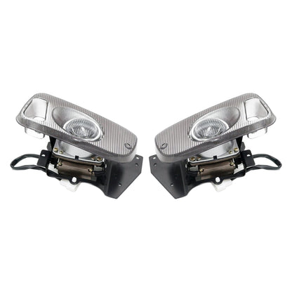 1 Pair Car Modified Front Fog Light for Honda Civic 1992-1995 (White Light) - In Car by buy2fix | Online Shopping UK | buy2fix