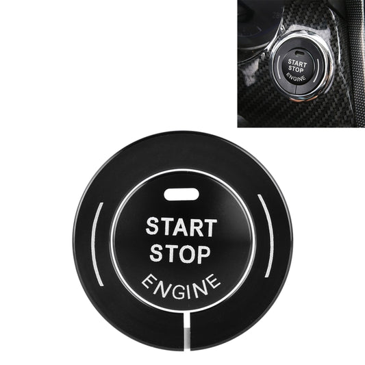 Car Engine Start Key Push Button Ring Trim Sticker for Infiniti (Black) - In Car by buy2fix | Online Shopping UK | buy2fix