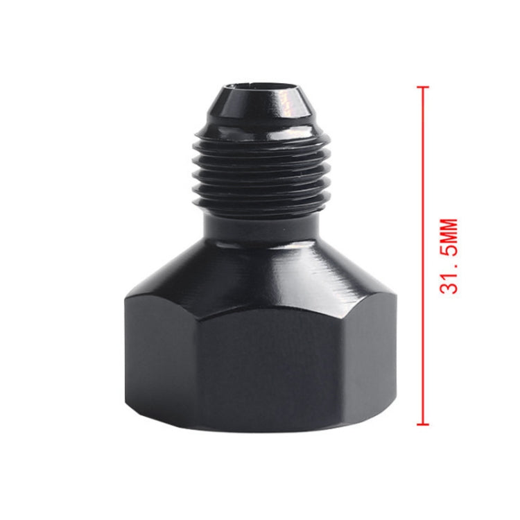 AN10 to AN8 Male and Female Connector Conversion Screw Oil Cooler Conversion Reducer Adapter (Black) - In Car by buy2fix | Online Shopping UK | buy2fix