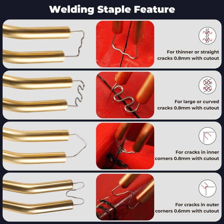 70W Hot Stapler Plastic Welding Machine Car Bumper Repair Kit Plier, UK Plug - In Car by buy2fix | Online Shopping UK | buy2fix