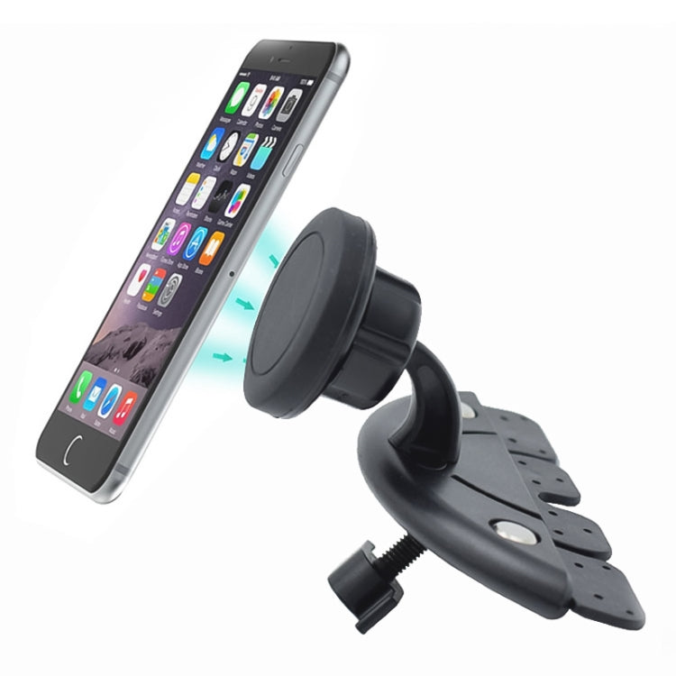 Car Magnetic CD Port Mobile Phone Navigation Holder - In Car by buy2fix | Online Shopping UK | buy2fix