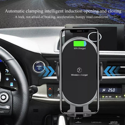 Car Smart Wireless Charger Phone Holder - In Car by buy2fix | Online Shopping UK | buy2fix